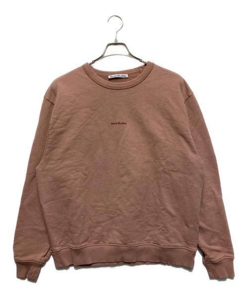 Acne studios（アクネ ストゥディオズ）ACNE STUDIOS (アクネ ストゥディオズ) ロゴスウェット バーガンディー サイズ:Sの古着・服飾アイテム