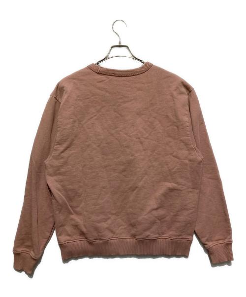 Acne studios（アクネ ストゥディオズ）ACNE STUDIOS (アクネ ストゥディオズ) ロゴスウェット バーガンディー サイズ:Sの古着・服飾アイテム