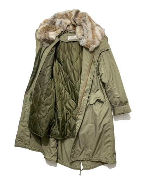 DEUXIEME CLASSE（ドゥーズィエム クラス）DEUXIEME CLASSE (ドゥーズィエム クラス) M65 モッズコート カーキ サイズ:38の古着・服飾アイテム