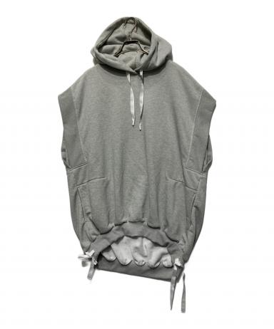 COGTHEBIGSMOKE ノースリーブ フードパーカー グレー FREE 中古・古着通販】COGTHEBIGSMOKE (コグザビッグスモーク) FALLON HOODY