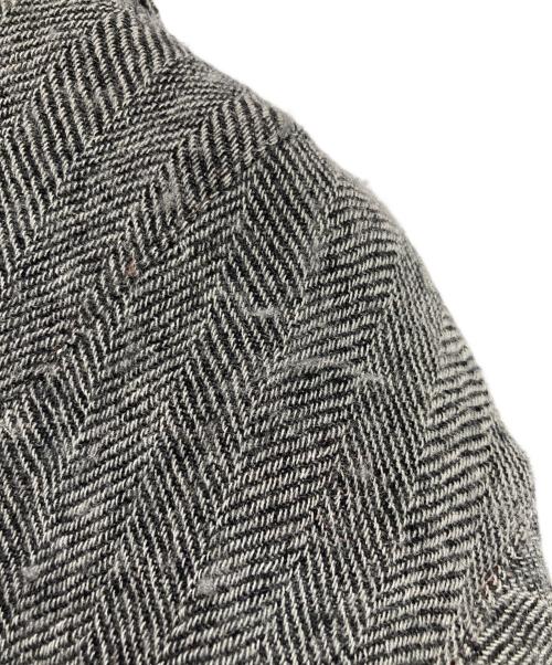 Vivienne Westwood man（ヴィヴィアン ウェストウッド マン）Vivienne Westwood man (ヴィヴィアン ウェストウッド マン) ヘリンボーンチェックウールコート グレー サイズ:44の古着・服飾アイテム
