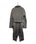 Vivienne Westwood man (ヴィヴィアン ウェストウッド マン) ヘリンボーンチェックウールコート グレー サイズ:44：30000円