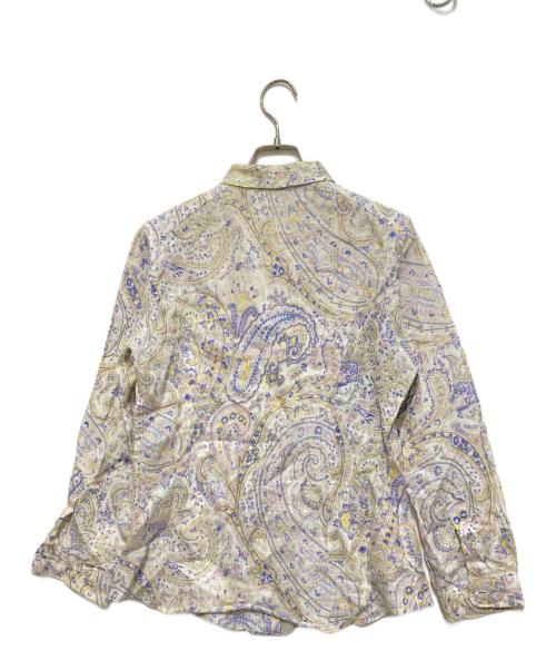 ETRO（エトロ）ETRO (エトロ) 総柄シャツ ベージュ サイズ:42の古着・服飾アイテム