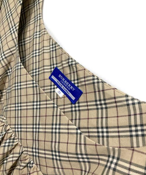 BURBERRY BLUE LABEL（バーバリー ブルー レーベル）BURBERRY BLUE LABEL (バーバリー ブルー レーベル) ノヴァチェックワンピース ベージュ サイズ:38の古着・服飾アイテム