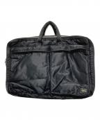 PORTERポーター）の古着「TANKER  2WAY DOCUMENT BAG」｜ブラック