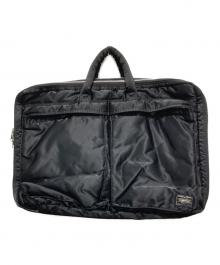 PORTER（ポーター）の古着「TANKER  2WAY DOCUMENT BAG」｜ブラック