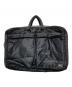 PORTER（ポーター）の古着「TANKER  2WAY DOCUMENT BAG」｜ブラック