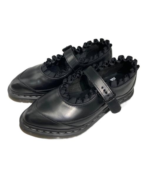 Dr.Martens（ドクターマーチン）Dr.Martens (ドクターマーチン) ELPHIE FRILL ブラック サイズ:3の古着・服飾アイテム