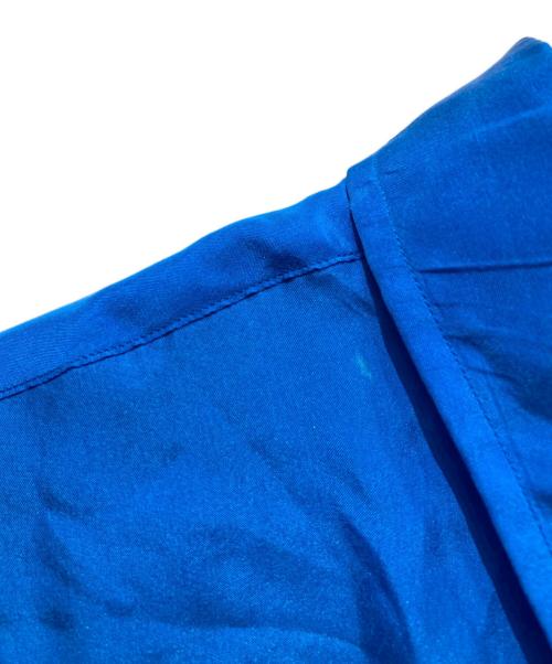 RALPH LAUREN（ラルフローレン）RALPH LAUREN (ラルフローレン) シルクボタンダウンシャツ ブルー サイズ:XLの古着・服飾アイテム