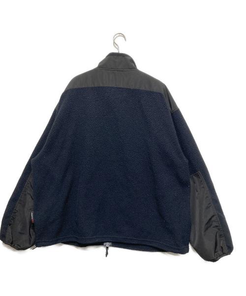 OPENING act（オープニングアクト）OPENING act (オープニングアクト) Polartec フリースジャケット ブラック サイズ:Lの古着・服飾アイテム