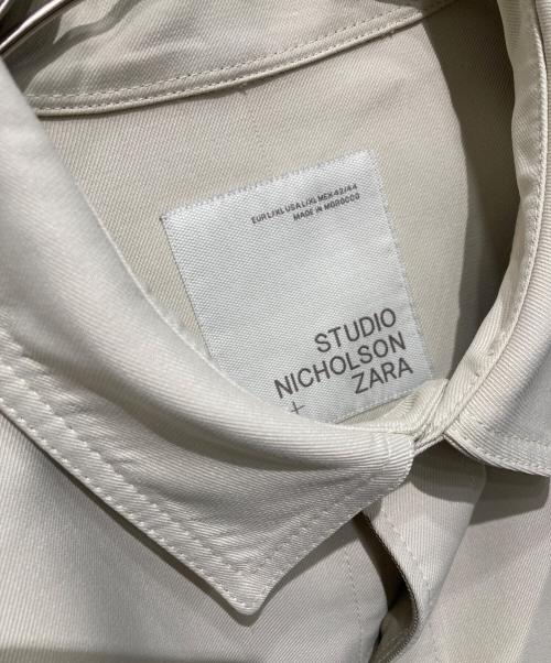 STUDIO NICHOLSON（スタジオ ニコルソン）STUDIO NICHOLSON (スタジオ ニコルソン) ZARA (ザラ) ジャケット ベージュ サイズ:XLの古着・服飾アイテム