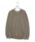 BATONER（バトナ―）の古着「COTTON SIGNATURE CREW NECK」｜グレー