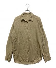 Plage（プラージュ）の古着「25ss SOFT MILI シャツ」｜ベージュ