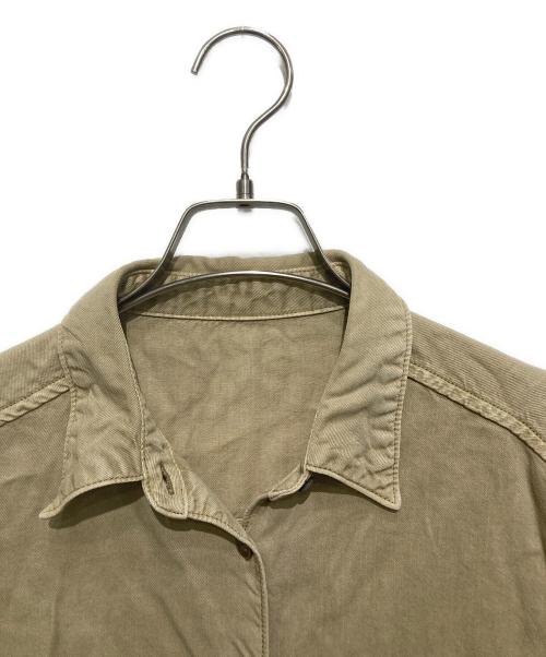 Plage（プラージュ）Plage (プラージュ) 25ss SOFT MILI シャツ ベージュ サイズ:不明の古着・服飾アイテム