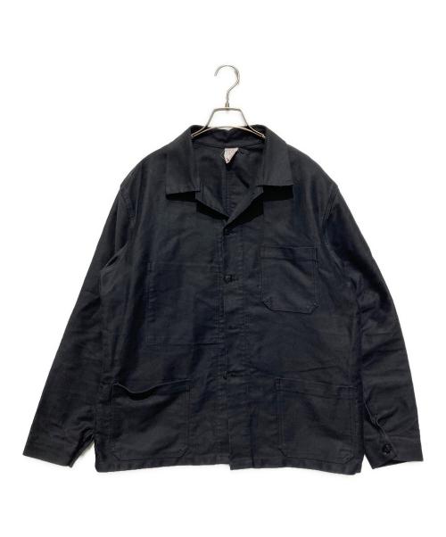 VINTAGE（ヴィンテージ）VINTAGE (ヴィンテージ) ヴィンテージモールスキンジャケット ネイビー サイズ:4の古着・服飾アイテム