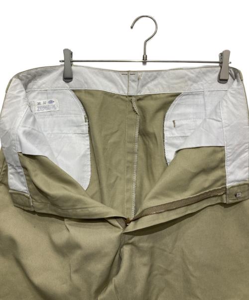 Dickies（ディッキーズ）Dickies (ディッキーズ) ワークパンツ ベージュ サイズ:W38L32の古着・服飾アイテム