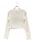Calvin Klein Jeans (カルバンクラインジーンズ) A- LS MONOGRAM BABY TEE ホワイト サイズ:S：5000円