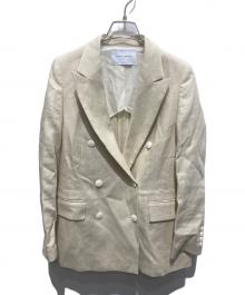 UNITED ARROWS TOKYO（ユナイテッドアローズトウキョウ）の古着「リネンブレザーテーラードジャケット」｜ベージュ