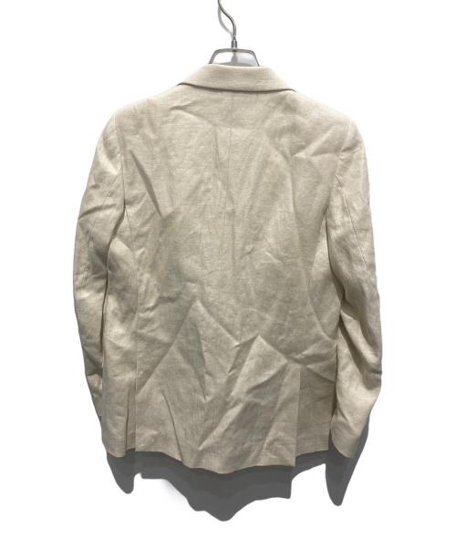 UNITED ARROWS TOKYO（ユナイテッドアローズトウキョウ）UNITED ARROWS TOKYO (ユナイテッドアローズトウキョウ) リネンブレザーテーラードジャケット ベージュ サイズ:34の古着・服飾アイテム