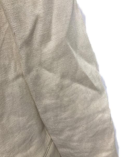 UNITED ARROWS TOKYO（ユナイテッドアローズトウキョウ）UNITED ARROWS TOKYO (ユナイテッドアローズトウキョウ) リネンブレザーテーラードジャケット ベージュ サイズ:34の古着・服飾アイテム