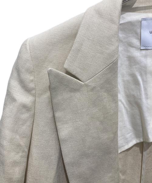 UNITED ARROWS TOKYO（ユナイテッドアローズトウキョウ）UNITED ARROWS TOKYO (ユナイテッドアローズトウキョウ) リネンブレザーテーラードジャケット ベージュ サイズ:34の古着・服飾アイテム