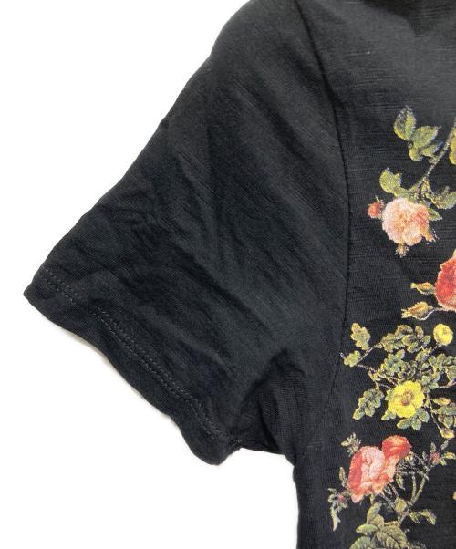 Vivienne Westwood（ヴィヴィアンウエストウッド）Vivienne Westwood (ヴィヴィアンウエストウッド) LEE (リー) 花柄Tシャツ ブラック サイズ:Mの古着・服飾アイテム