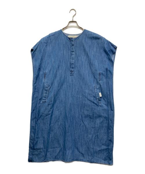 THE SHINZONE（ザ シンゾーン）THE SHINZONE (ザ シンゾーン) 半袖ワンピース スカイブルー サイズ:FREEの古着・服飾アイテム