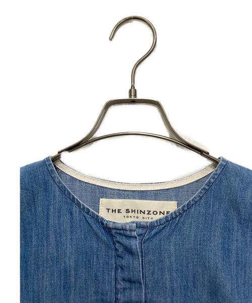 THE SHINZONE（ザ シンゾーン）THE SHINZONE (ザ シンゾーン) 半袖ワンピース スカイブルー サイズ:FREEの古着・服飾アイテム