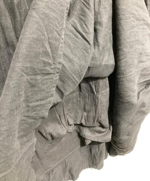 TORRAZZO DONNA（トラッゾドンナ）TORRAZZO DONNA (トラッゾドンナ) リネン混ワンピース ブラック サイズ:FREEの古着・服飾アイテム