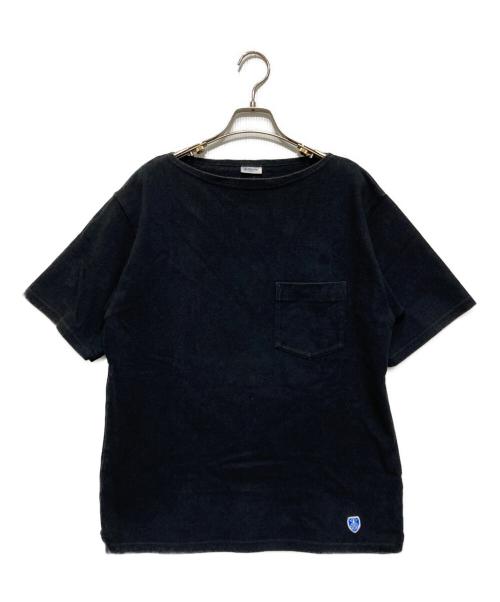 ORCIVAL（オーシバル）ORCIVAL (オーシバル) ポケットTシャツ ブラック サイズ:4の古着・服飾アイテム