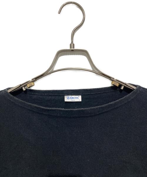 ORCIVAL（オーシバル）ORCIVAL (オーシバル) ポケットTシャツ ブラック サイズ:4の古着・服飾アイテム