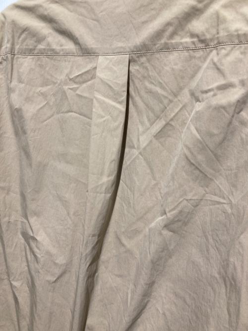 Ron Herman（ロンハーマン）Ron Herman (ロンハーマン) ノーカラーギャザーブラウス ブラウン サイズ:sの古着・服飾アイテム