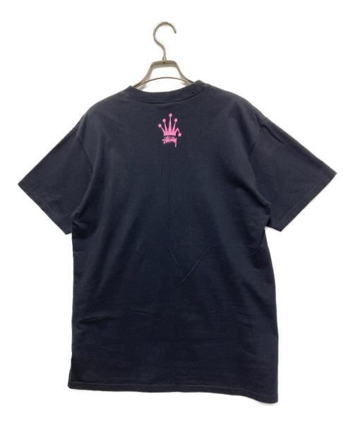stussy（ステューシー）stussy (ステューシー) ロゴTシャツ ブラック サイズ:Mの古着・服飾アイテム
