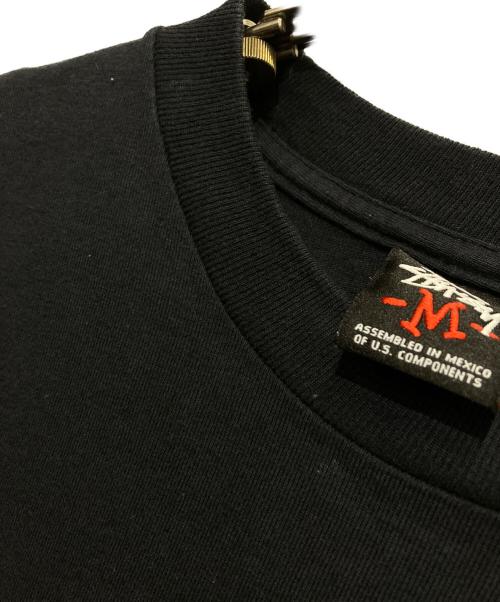 stussy（ステューシー）stussy (ステューシー) ロゴTシャツ ブラック サイズ:Mの古着・服飾アイテム