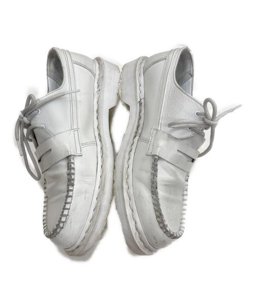 Dr.Martens（ドクターマーチン）Dr.Martens (ドクターマーチン) MM6 Maison Margiela (エムエムシックスメゾンマルジェラ) 1461 PENTON MASH UP ホワイト サイズ:25.5cmの古着・服飾アイテム