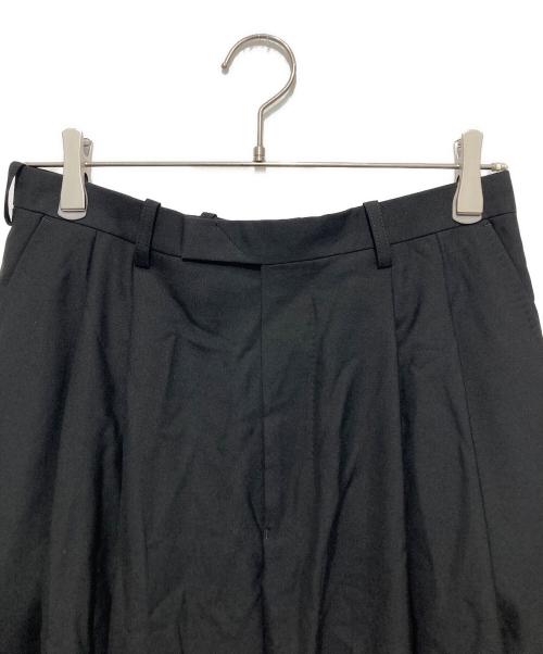 LAD MUSICIAN（ラッドミュージシャン）LAD MUSICIAN (ラッドミュージシャン) 2Tuck Wide Flare Slacks ブラック サイズ:不明の古着・服飾アイテム