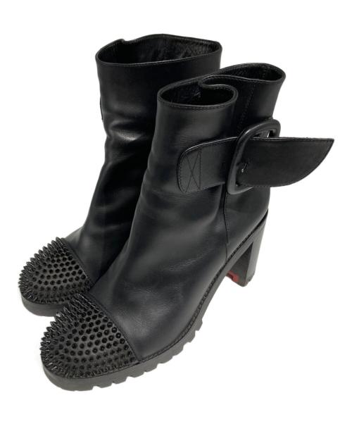 Christian Louboutin（クリスチャン・ルブタン）Christian Louboutin (クリスチャン・ルブタン) オリビアスノー70 ブラック サイズ:36の古着・服飾アイテム