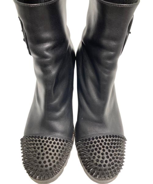 Christian Louboutin（クリスチャン・ルブタン）Christian Louboutin (クリスチャン・ルブタン) オリビアスノー70 ブラック サイズ:36の古着・服飾アイテム
