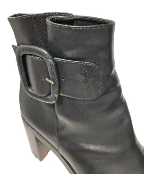 Christian Louboutin（クリスチャン・ルブタン）Christian Louboutin (クリスチャン・ルブタン) オリビアスノー70 ブラック サイズ:36の古着・服飾アイテム