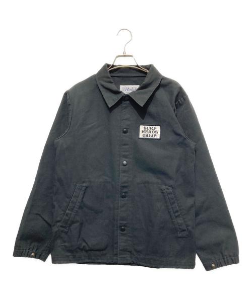 naluto TRUNKS&Co.（ナルトトランクス）NALUTO TRUNKS&CO. (ナルトトランクス) キャンバスコーチジャケット ブラック サイズ:Sの古着・服飾アイテム