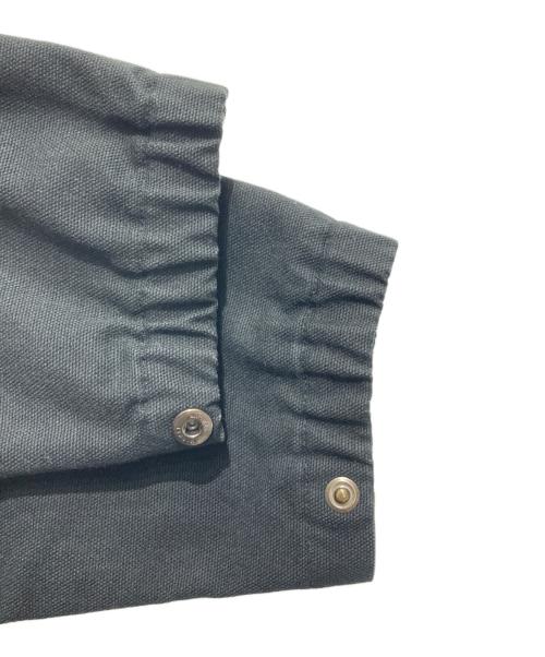 naluto TRUNKS&Co.（ナルトトランクス）NALUTO TRUNKS&CO. (ナルトトランクス) キャンバスコーチジャケット ブラック サイズ:Sの古着・服飾アイテム