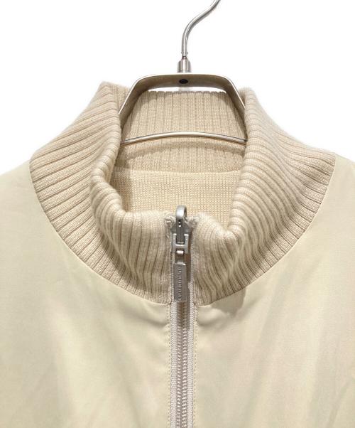 BURBERRY GOLF（バーバリーゴルフ）BURBERRY GOLF (バーバリーゴルフ) リブ切替ジップブルゾン ベージュ サイズ:Lの古着・服飾アイテム