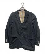 BURBERRY BLACK LABELバーバリーブラックレーベル）の古着「テーラードジャケット」｜ブラック