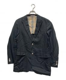 BURBERRY BLACK LABEL（バーバリーブラックレーベル）の古着「テーラードジャケット」｜ブラック
