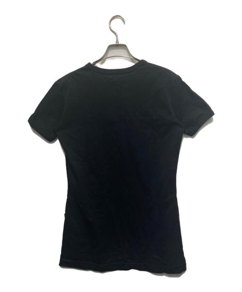 Vivienne Westwood ANGLOMANIA（ヴィヴィアンウエストウッドアングロマニア）VIVIENNE WESTWOOD ANGLOMANIA (ヴィヴィアンウエストウッドアングロマニア) プリントTシャツ ブラック サイズ:Sの古着・服飾アイテム