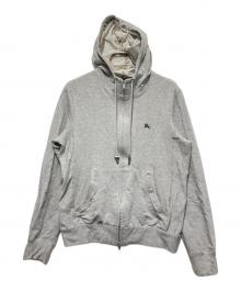 BURBERRY LONDON（バーバリーロンドン）の古着「ジップパーカー」｜グレー