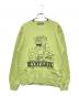 Hysteric Glamour（ヒステリックグラマー）の古着「SBM FLYING V スウェット」｜グリーン
