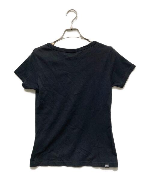 Hysteric Glamour（ヒステリックグラマー）Hysteric Glamour (ヒステリックグラマー) HYSTERIC ANGEL チビTシャツ ブラック サイズ:FREEの古着・服飾アイテム