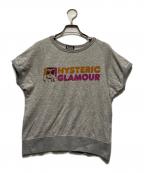 Hysteric Glamourヒステリックグラマー）の古着「Tシャツ」｜グレー