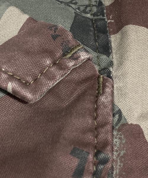 Hysteric Glamour（ヒステリックグラマー）Hysteric Glamour (ヒステリックグラマー) 膝丈迷彩スカート グリーン サイズ:Sの古着・服飾アイテム